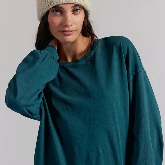 We The Free Perfect Oversized Long Sleeve Top - Picture 1 of 3